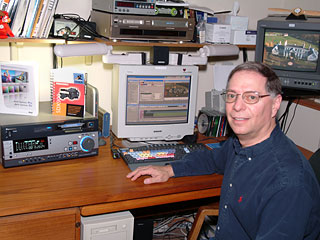 Arnie with Avid / Panasonic /Sony Video Editing System